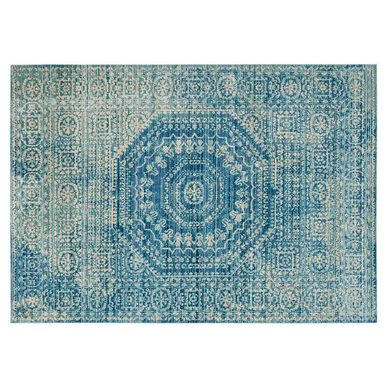 Safavieh Valencia Sheena Framed Medallion Rug, Multicolor, 8X10 Ft