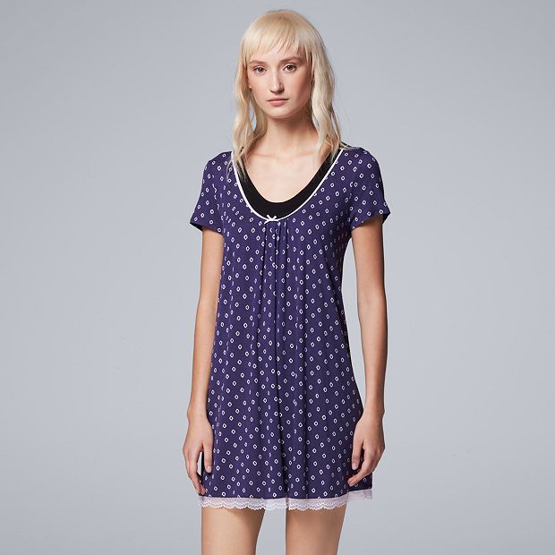 Vera wang sleep online shirt