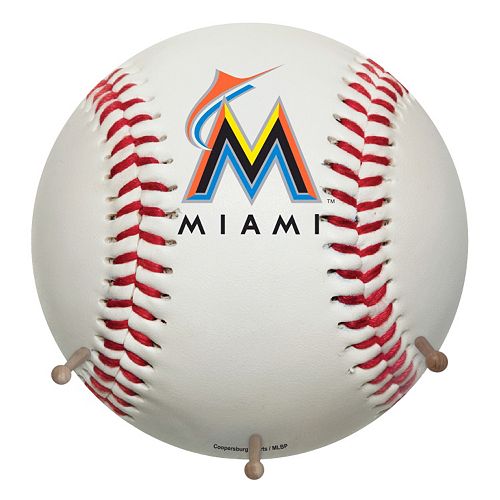 Miami Marlins Baseball Coat Hanger