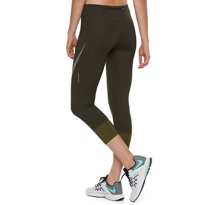 Women s Nike Power Essential Swoosh Running Capris