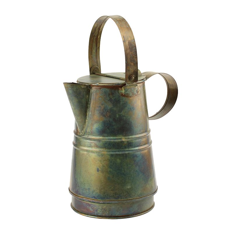 Stonebriar Collection Weathered Metal Pitcher, Clrs