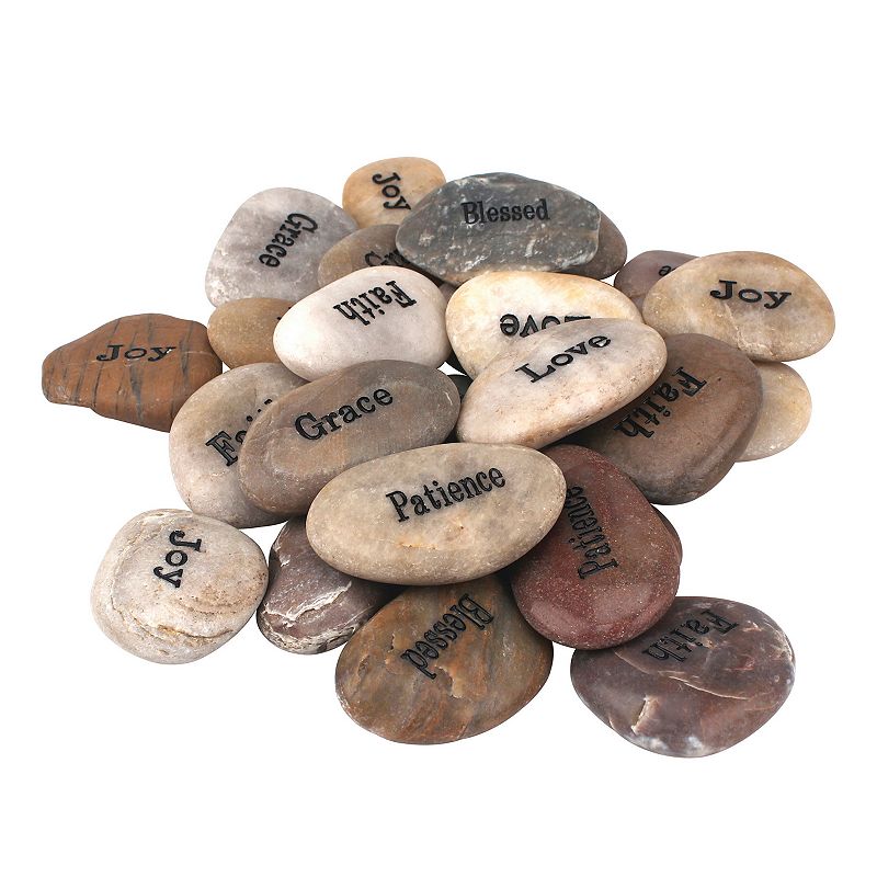 Stonebriar Collection Life Stone 25-piece Set, Brown