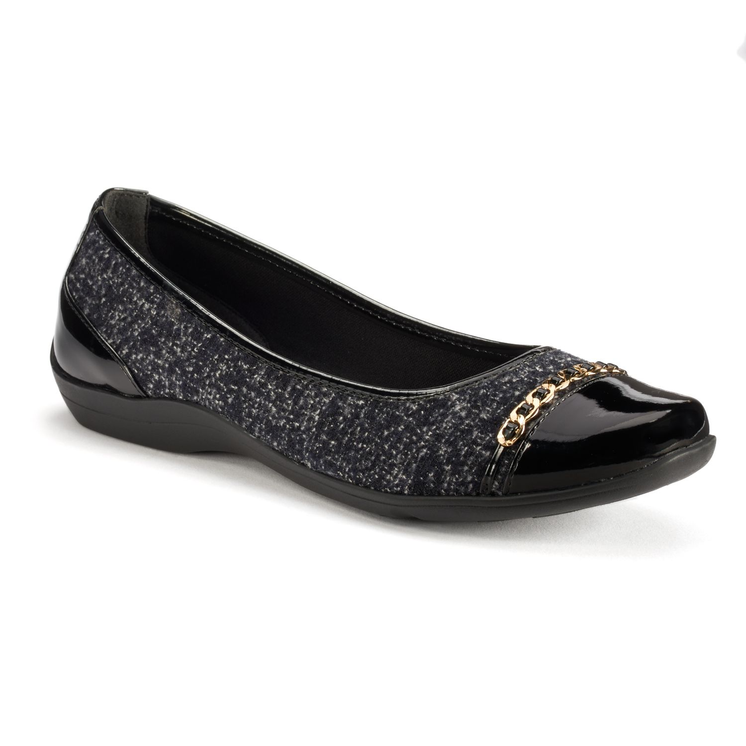 kohls womens black dress shoes