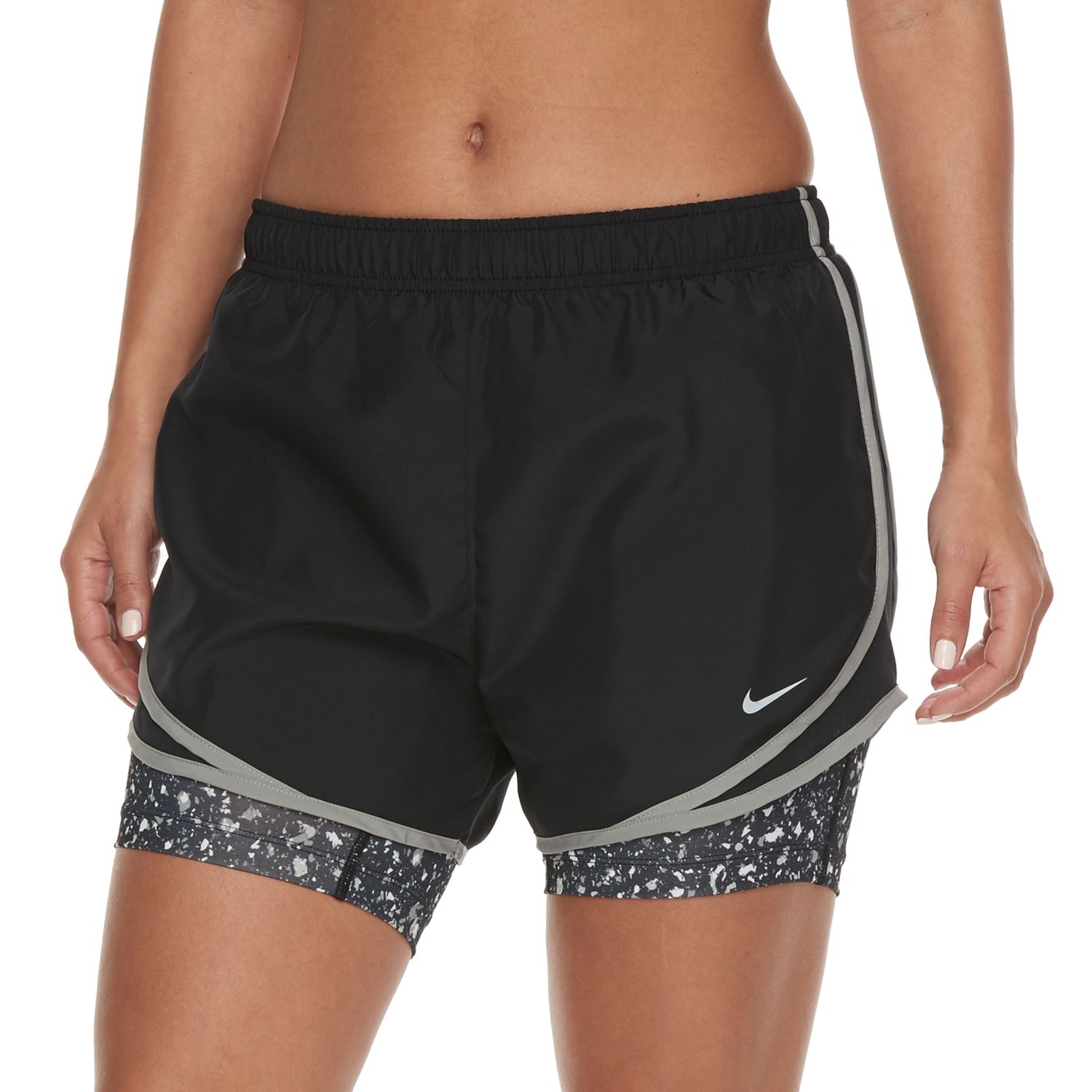 nike 2 in 1 tempo shorts