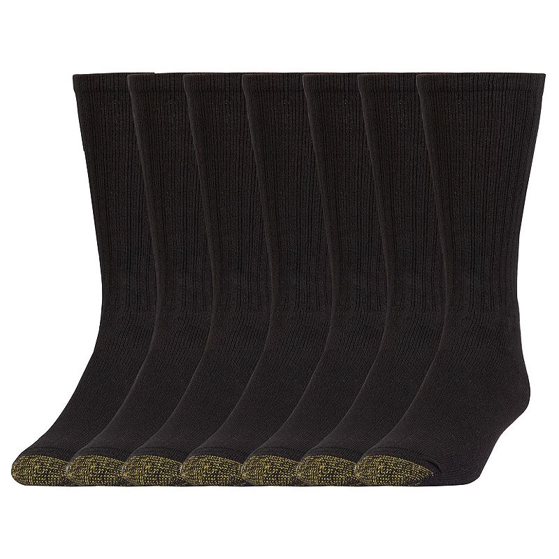 Size 6- 12.5 Men's 6-Pack Casual Harrington Socks