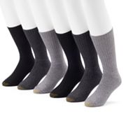 Men's Dockers 6-pack Value Cushioned Crew Socks