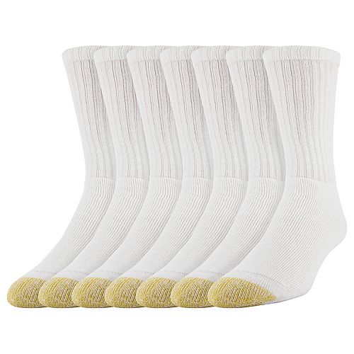 Men's GOLDTOE 6Pack Harrington Crew Socks