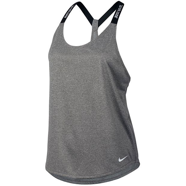 Women's Nike Elastic Straps Graphic Tank Top