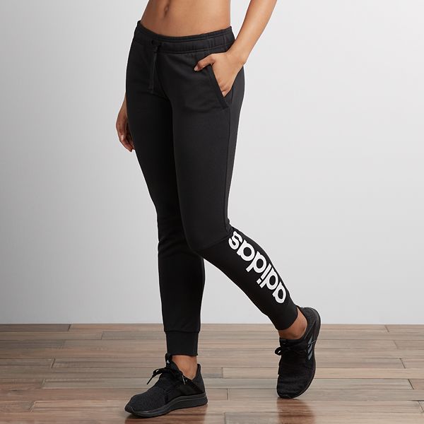 adidas Conjunto Sweat/Leggings Girls' Linear de Bebé em Preto