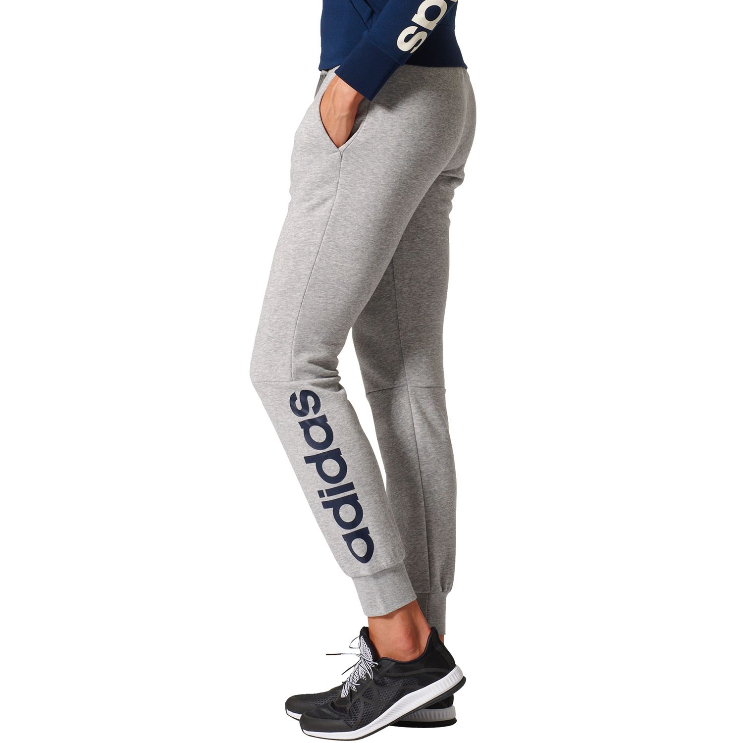 women's adidas essential linear jogger sweatpants