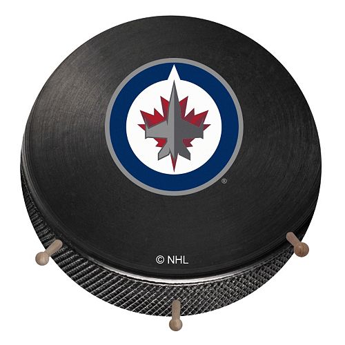 Winnipeg Jets Hockey Puck Coat Hanger