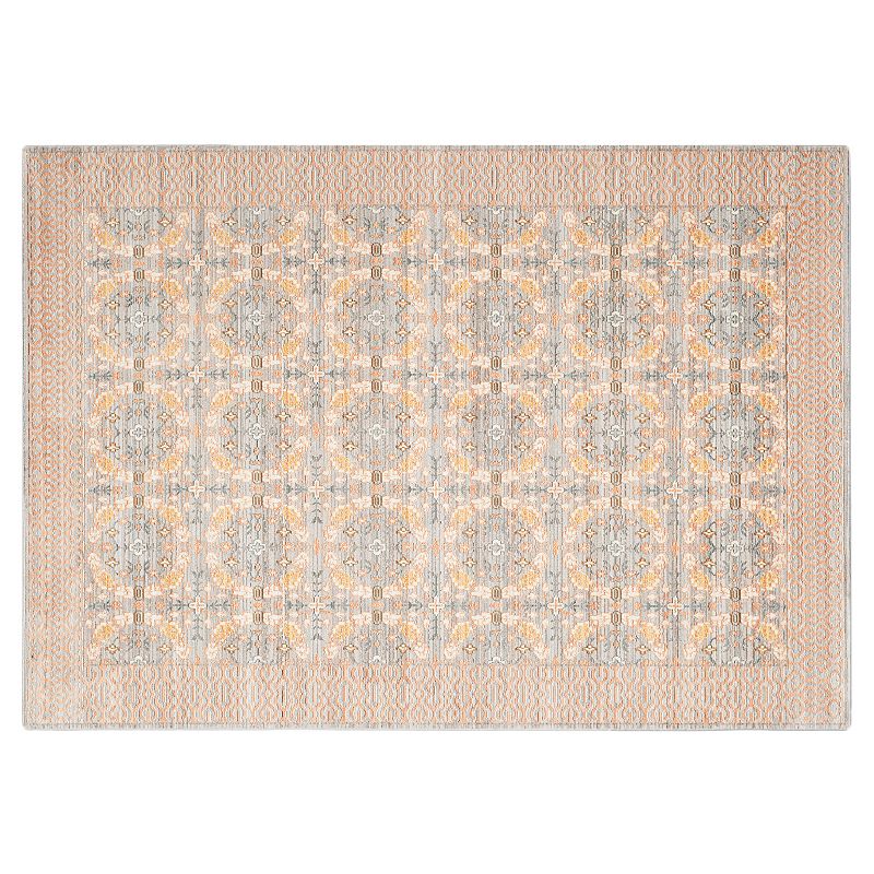 Safavieh Valencia Lucille Framed Medallion Rug, Multicolor, 4X6 Ft