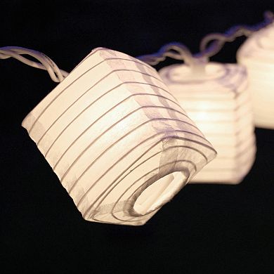 LumaBase White Lantern String Lights