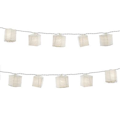 LumaBase White Lantern String Lights