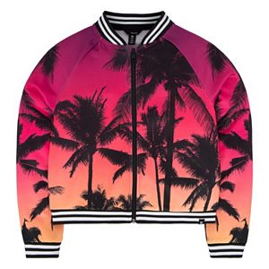 Girls 7-16 Hurley Graphic Scuba Bomber Jacket