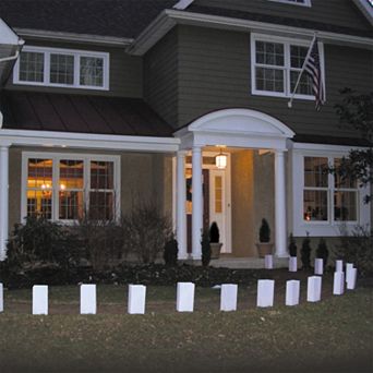 LumaBase Flame Resistant Luminaria Bags 100 pc Set