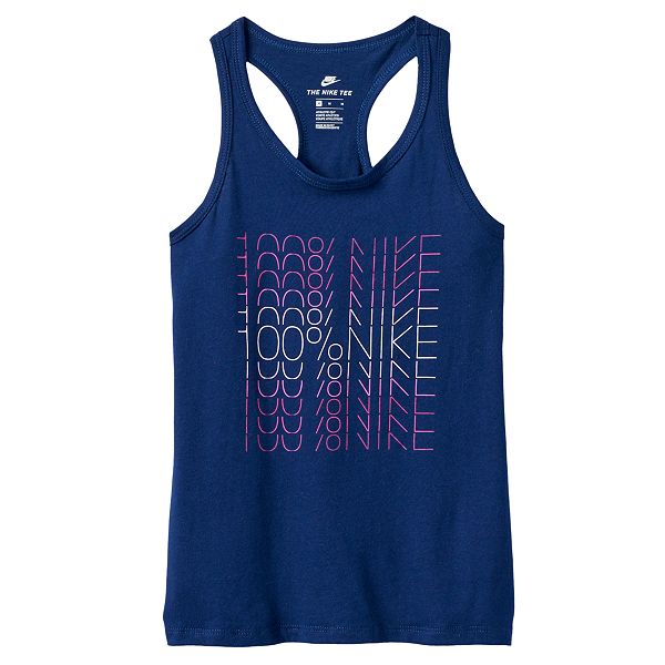 Girls' Active Racerback Tank Top main image 1