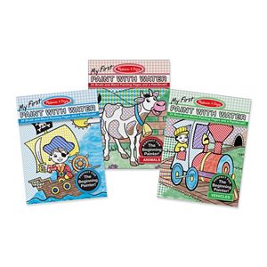 Melissa & Doug Animals, Vehicles & Multi-Themed My First Paint With Water Bundle