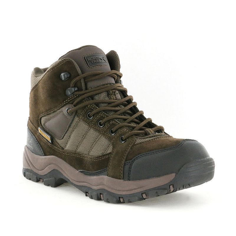 Nord Trail Mt. Hunter II Mens Waterproof Hiking Boots, Size: 8, Dark Brown
