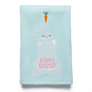 Celebrate Together Carrot Bunny Hand Towel