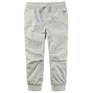 Baby Girl Carter's Poplin Jogger Pants