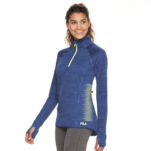Women's FILA SPORTÂ® Reflective Dot Quarter-Zip Running Jacket