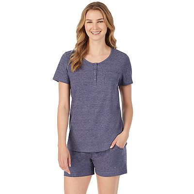 Womens Pajamas Cuddl Duds Short Pajamas Women's Cuddl Duds