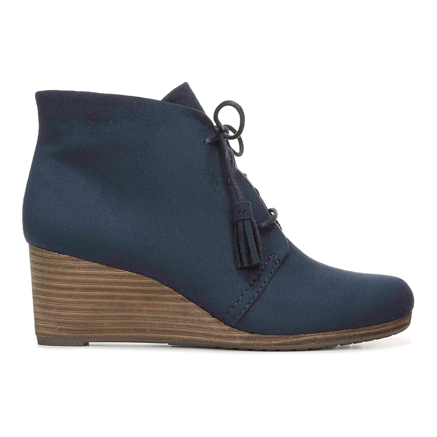 womens wedge ankle booties