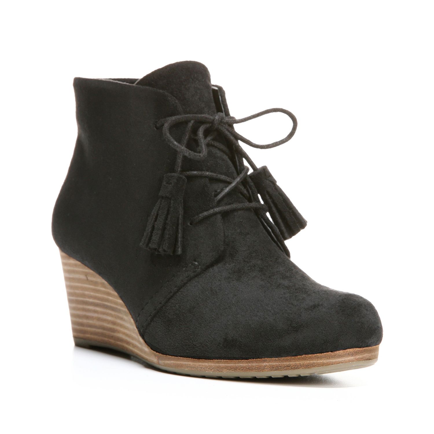 dr scholls wedge boots