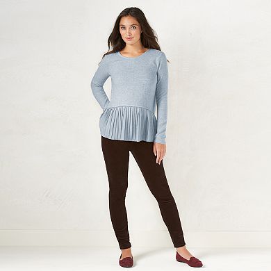 Women's LC Lauren Conrad Pleated Sweater