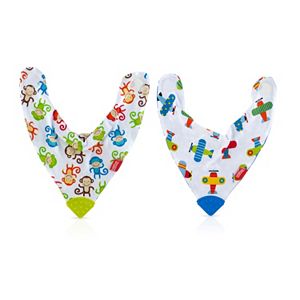 Nuby 2-pk. Teething Bibs