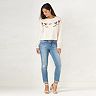 Disney's Snow White a Collection by LC Lauren Conrad French Terry Crop Sweatshirt - Women's