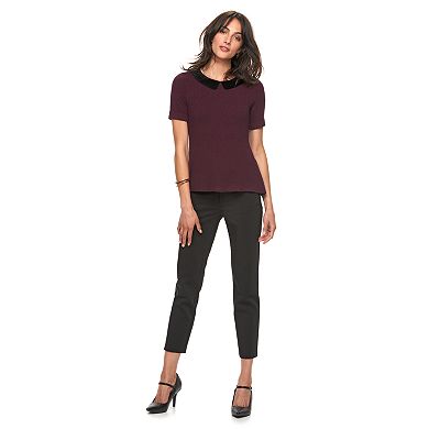 Women's ELLE™ Peter Pan Collar Sweater