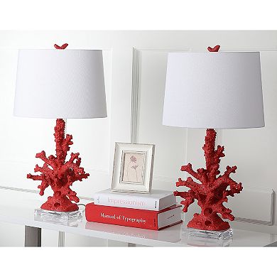 Safavieh Coral Branch Table Lamp 2-piece Set