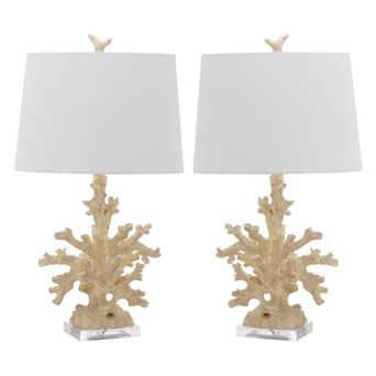 Safavieh Coral Branch Table Lamp 2 pc Set