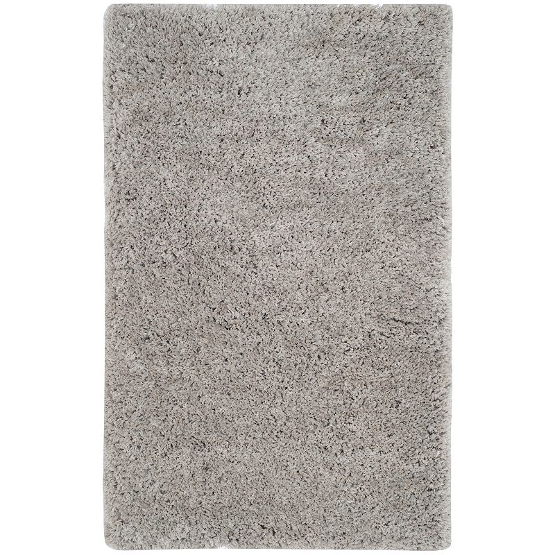 Safavieh Supreme Solid Shag Rug, Grey, 4X6 Ft