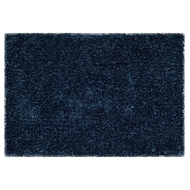 Safavieh Toronto Solid Shag Rug, Blue, 8X10 Ft