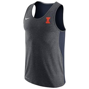Men's Nike Illinois Fighting Illini Dri-FIT Touch Tank Top