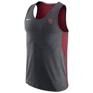 Men's Nike Oklahoma Sooners Dri-FIT Touch Tank Top