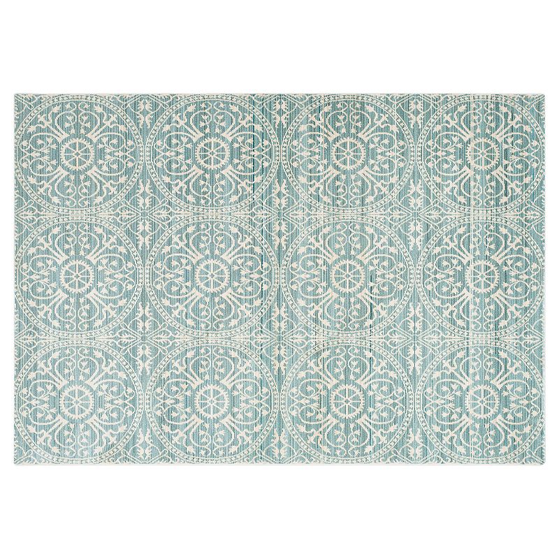 Safavieh Valencia Alexandra Medallion Rug, Multicolor, 5X8 Ft
