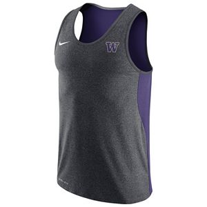 Men's Nike Washington Huskies Dri-FIT Touch Tank Top