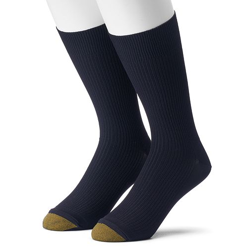 Men's GOLDTOE NonBinding Microfiber Dress Socks