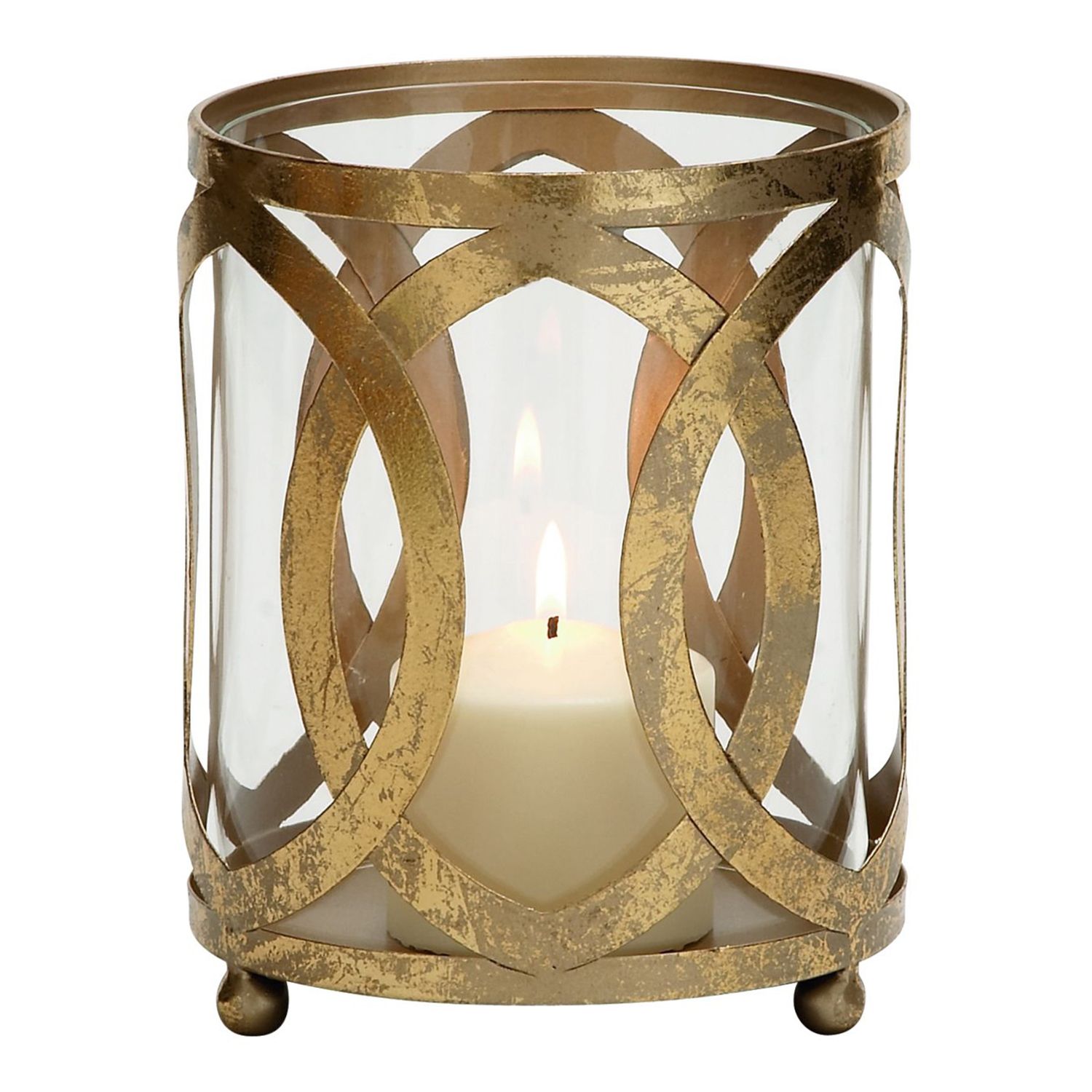 gold candle lantern