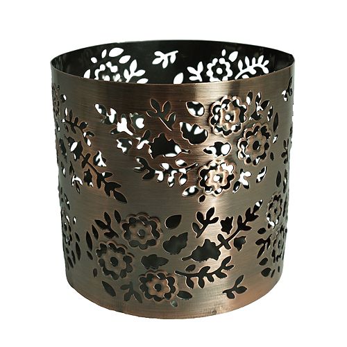 SONOMA Goods for Life™ Large Paisley Copper Finish Sleeve Candleholder