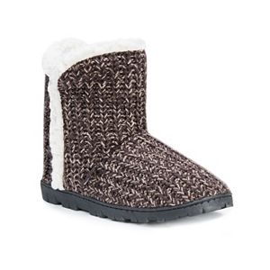 MUK LUKS Women's Lug Bootie Slippers
