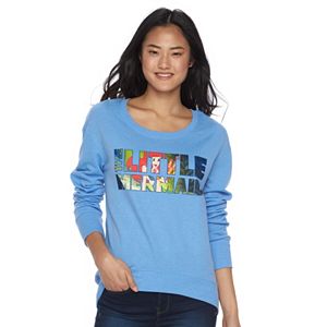 Disney's Juniors' The Little Mermaid Graphic Fleece Sweatshirt