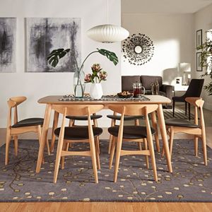 HomeVance Andersen Dining Table & Chair 7-piece Set