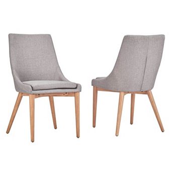 Leick Furniture Allegra Midcentury Dining Chair 2 pc Set