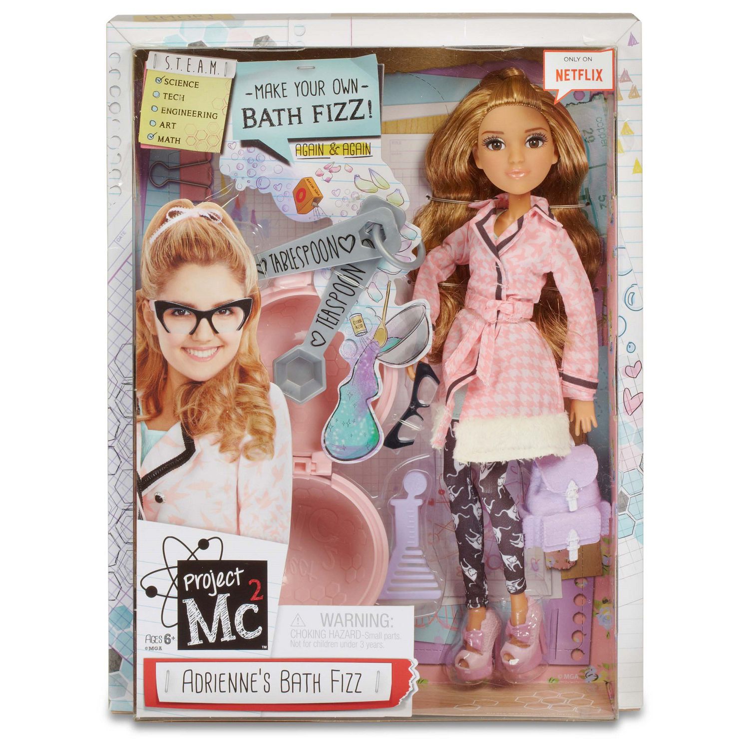 project mc2 dolls with experiments