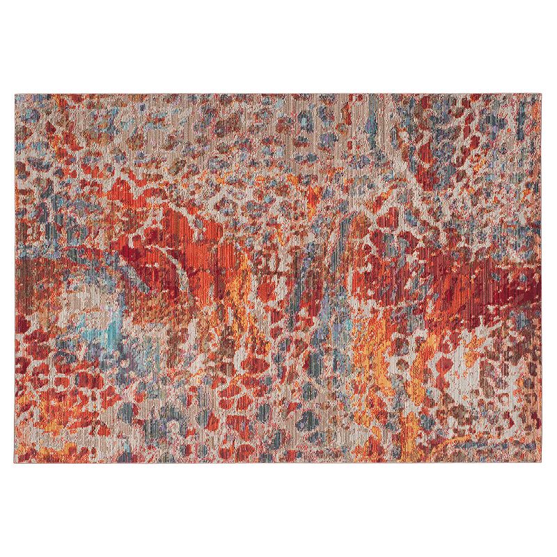 Safavieh Valencia Flora Abstract Rug, Multicolor, 5X8 Ft